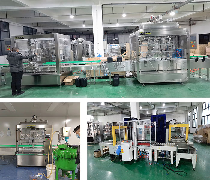 桶裝液體肥料灌裝生產(chǎn)線(xiàn)-25kg液體自動(dòng)灌裝機(jī)生產(chǎn)線(xiàn)備細(xì)節(jié)展示